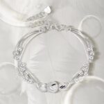 Fine 925 Sterling Silver Lucky Bead Bracelet (Copy) - Image 4
