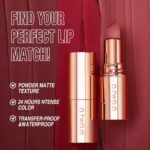 O.TWO.O Misty Kiss Lock Color Matte Lipstick - Image 4