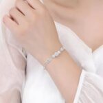 Fine 925 Sterling Silver Lucky Bead Bracelet (Copy) - Image 3